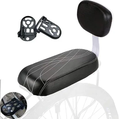 Produktbild von Famanu Fahrradkindersitz klappbar und tragbar – Schwarz