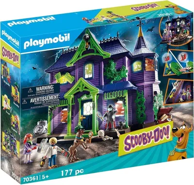 Produktbild von PLAYMOBIL SCOOBY-DOO! 70361 Abenteuer im Geisterhaus, Mit Licht- und Soundeffekten, Ab 5 Jahren