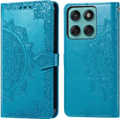 Immagine prodotto di Custodia a libro imoshion Mandala Motorola Edge 60 Pro - Turchese