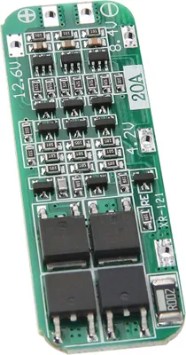 Obrázek produktu pro 3S 12.6V 20A Lithium Battery Protection Board 18650 LiPo Cell BMS PCBAuto Recovery