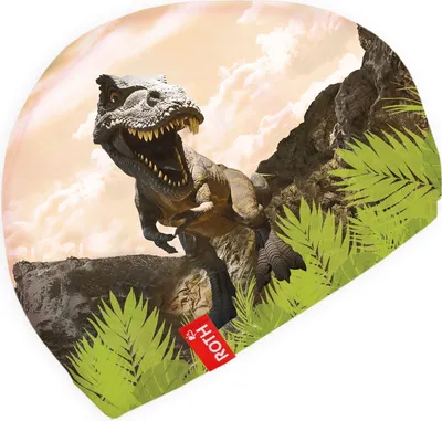 Produktbild von ROTH Kinder-Badekappe "Tyrannosaurus"