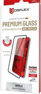 Produktbild von DISPLEX Premium Glas (Full Cover) für Apple iPhone 17 Pro Max