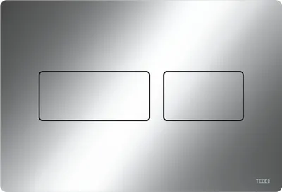 Produktbild von TECEsolid WC-Betätigungsplatte Chrom glänzend für Zweimengentechnik