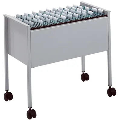 Zdjęcie produktu dla Durable 3095 23 Wózek na teczki wiszące ECO 80 - A4, metaliczny srebrny