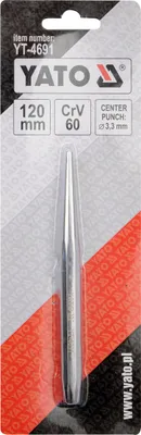 Produktbild von YATO Körner YT-4691 120mm Chrom-Molybdänstahl 80g
