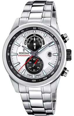 Zdjęcie produktu dla Zegarek męski FESTINA 20694/1 stalowy sportowy do pływania