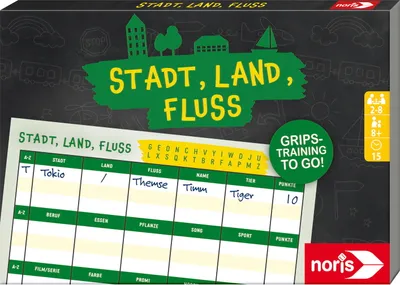 Produktbild von Stadt, Land, Fluss - Spielblock