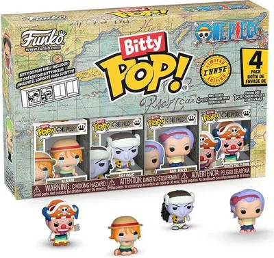 Obrázek produktu pro Funko Bitty Pop - One Piece - Luffy  4Pack