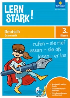 Image de LERNSTARK. Deutsch Grammatik 3