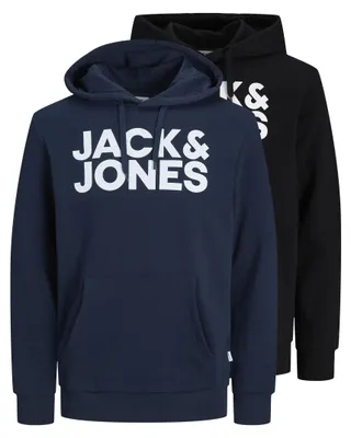 Obrázek produktu pro Jack & Jones 12191761, Dospělý, Černá, L, Bavlna, Polyester, Nepoužívejte bělidlo, Není určeno pro chemické čištění