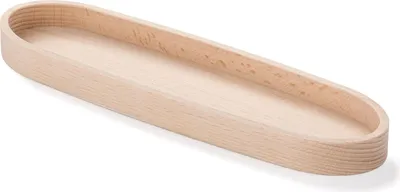 Produktbild von Metrie | Elora-9025 Ovale Holzschale | 25×7 cm
