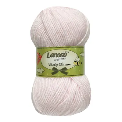 Produktbild von 100g Strickgarn BABY DREAM Babywolle Babystrickgarn Anti Pilling Effekt Farbwahl, Farbe:932 hellrosa