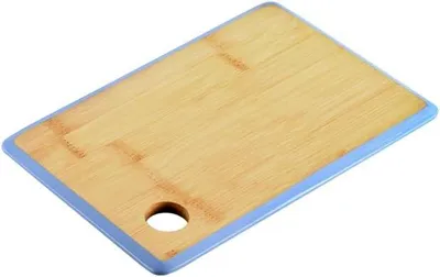Immagine prodotto di Tagliere KESPER, materiale: bambù, dimensioni: 23 x 15 x 1 cm, colore: marrone, blu, modello 58262