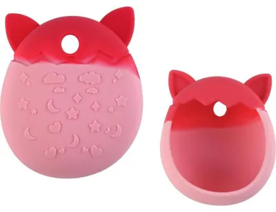 Produktbild von Leantoys Rosa Silikonhülle für Tamagotchi