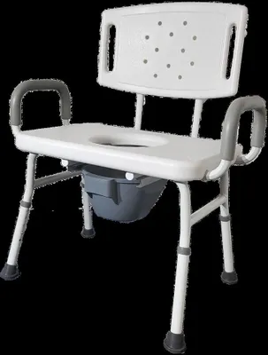 Produktbild von DHB-TE250 NDuschhocker für Schwergewicht mit Toiletteneimer