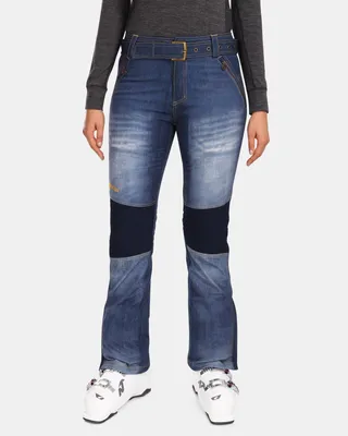 Productafbeelding van Kilpi Jeanso broek, blauw, maat 38 / Regular, dames, blauw, maat 38