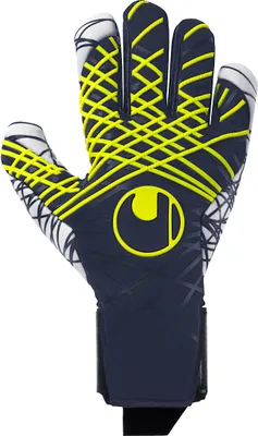 Produktbild von uhlsport Torwarthandschuhe Prediction Ultragrip Unisex 1011326_01 marine/weiß/fluo gelb 12