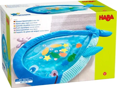 Produktbild von HABA Babywelt Spieltrainer Wasser Spielmatte Großer Wal 1305557001