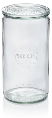 Produktbild von 24x Weck Glas Zylinderglas mit Deckel Cylinder shape 1,59 l