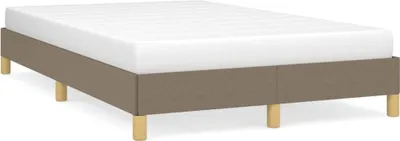 Immagine prodotto di vidaXL Struttura letto senza materasso Taupe 120x190 cm tessuto
