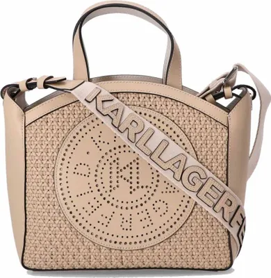 Obrázok produktu pre KARL LAGERFELD K CIRCLE SM TOTE WOVEN Hnedá