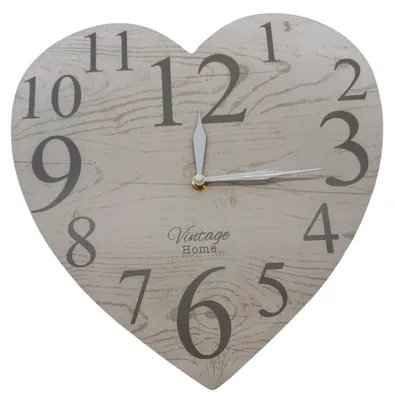 Imagen del producto de Reloj de pared de madera con grabado del árbol de la vida - 30 cm