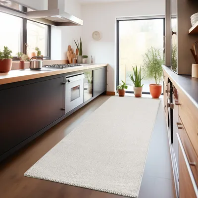 Zdjęcie produktu dla Carpetsale24 Dywan do Salonu Jednokolorowy Cieniowany Design Boucle Krótkow?osy Nowoczesny Trwa?y i ?atwy w Piel?gnacji, Rozmiar: 80x250 cm