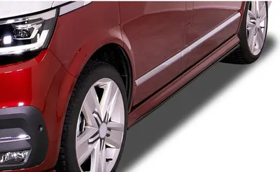 Produktbild von RDX Seitenschweller Kratzschutz für VW T6 T6.1 Transporter 2015-2024 L1 ABS