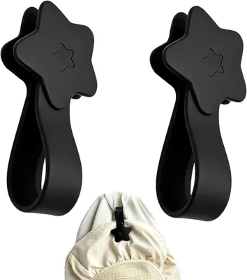 Productafbeelding van Magnetische hoedclips - Set van 2 - Hoedclip - Reistassen - Rugzakken en koffers - Hoed metgezel