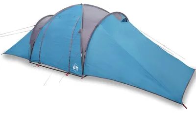 Produktbild von vidaXL Kuppel-Familienzelt 6 Personen Blau Wasserdicht