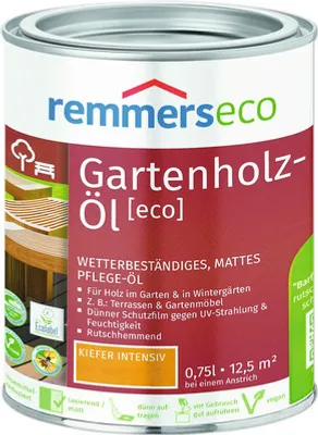 Produktbild von Remmers Gartenholzöl [eco] kiefer-intensiv 0,75 l