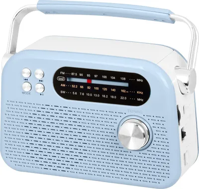 Immagine prodotto di Trevi Radio Wireless Portatile Multibanda USB Micro SD RDA 70 BR Blu