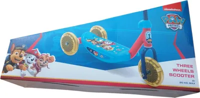 Zdjęcie produktu dla PAW Patrol 3-kołowa hulajnoga dziecięca "Paws on Deck" | Niebieska | Od 3 lat