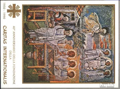 Produktbild von Briefmarken Vatikanstadt 1990 Mi Block12 (kompl.Ausgabe) gestempelt 40 Jahre Caritas
