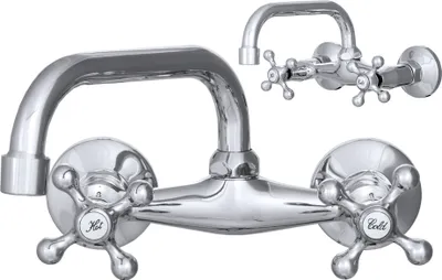 Produktbild von Granitan | RETRO C - Küchenarmatur - 360° schwenkbar - Chrom - langlebige Armatur