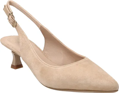 Produktbild von Unisa Peeptoes & Slingpumps JAMAL, Rauleder, Beige, Damen