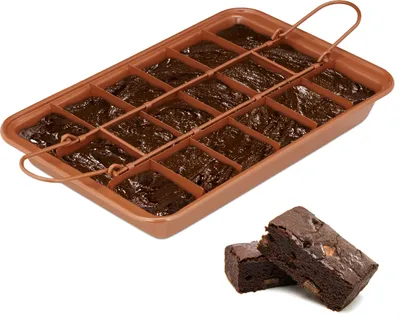 Produktbild von relaxdays Brownie Backform mit Hebeboden