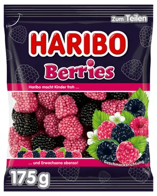 Zdjęcie produktu dla HARIBO 10045980 HARIBO Berries Fruchtgummi 175,0 g