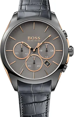 Produktbild von Hugo Boss Onyx 1513366 Sportliche Herrenuhr Bi-Color Gehäuse