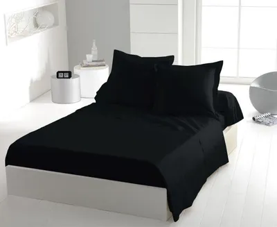 Zdjęcie produktu dla Prześcieradło płaskie Home Linge Passion HP72093, Mikrofibra 82 g, 240 x 300 cm, Czarne