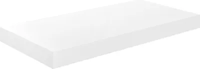Image de Étagère murale flottante Blanc brillant 50x23x3,8 cm MDF