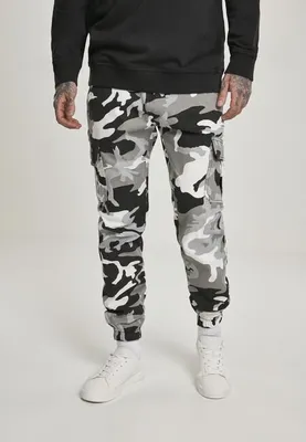 Zdjęcie produktu dla Kalhoty Urban Classics Camo Cargo Jogging Pants 2.0 snow camo - 32