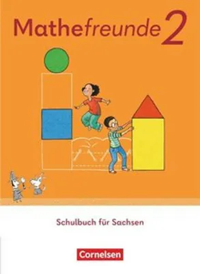 Obrázok produktu pre Mathefreunde 2. Schuljahr. Sachsen - Schulbuch mit Buchtaucher-App