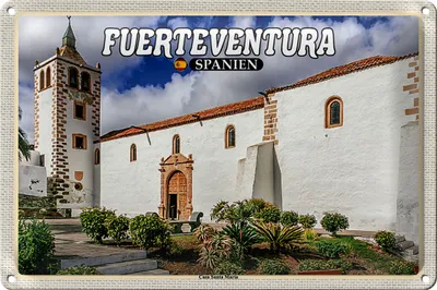 Produktbild von Blechschild Reise 30x20cm Fuerteventura Spanien Casa Santa Maria
