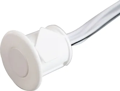 Image de kalb | Interrupteur encastrable rond, marche/arrêt, variateur, 12 V CC, max. 3 A, blanc