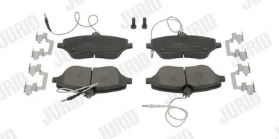 Produktbild von JURID Bremsbeläge Satz Vorne für CITROËN C5 III Kombi (RW) 573131JC