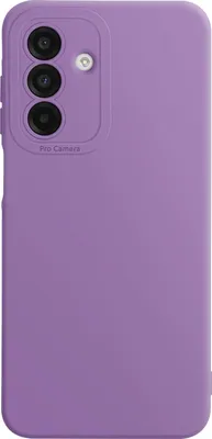 Produktbild von Avizar, Hülle für Samsung A26 Glattes Silikon Geschützter Kamerablock, Violett