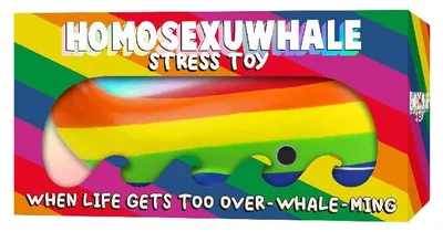 Productafbeelding van Gift Republic Homoseksuele-walvis Stressbal