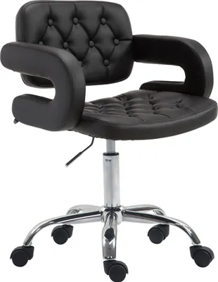 Produktbild von Arbeitshocker HLO-CP103 Kunstleder schwarz