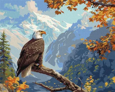 Produktbild von Malen nach Zahlen - Gipfelwächter 40x50cm